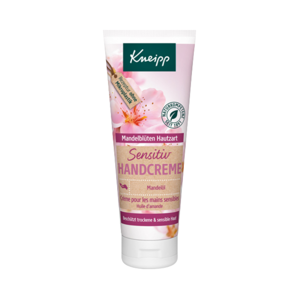 Kneipp Sensitiv-Handcreme Mandelblüten Hautzart Mandelöl, 75 Gramm